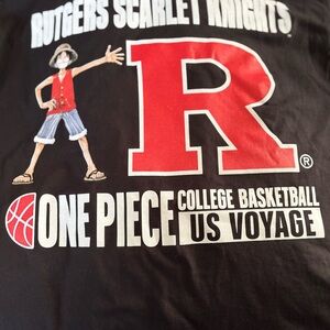 Rutgers Scarlet Knights Black Graphic Tee